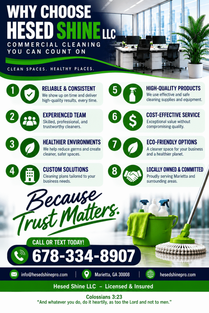 because trust matters reasons to choose us